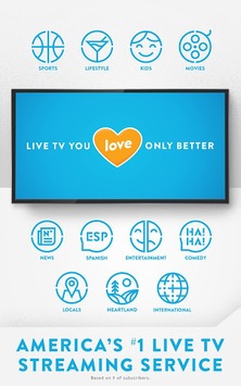 Sling TV: Get Live TV Streaming for $25/mo APK screenshot 1 Sling TV: Get Live TV Streaming for $25/mo APK screenshot 1