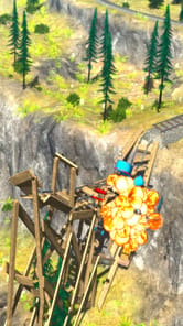 Slingshot Train APK screenshot 1
