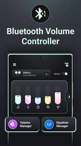 Bluetooth volume controller APK screenshot 1