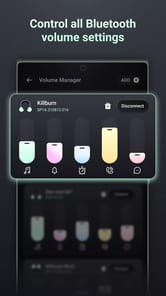 Bluetooth volume controller APK screenshot 1