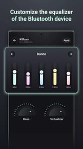 Bluetooth volume controller APK screenshot 1