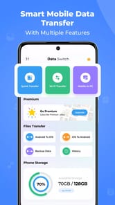 Data Transfer- Switch Mobile APK screenshot 1