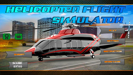 Helicopter Flight Simulator APK screenshot 1