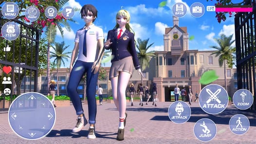 Indonesia School Simulator 3D APK screenshot 1