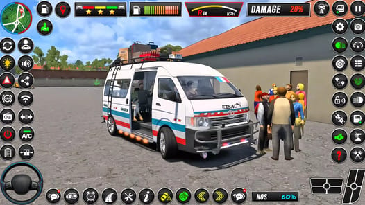 Bus Simulator Games ZT Bus 3D APK screenshot 1