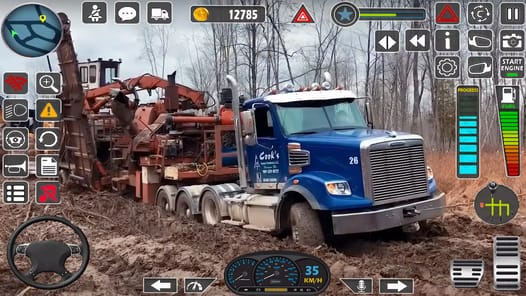 Mud Truck Driving Games 3D APK screenshot 1