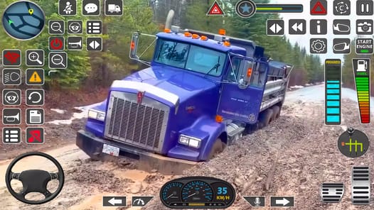 Mud Truck Driving Games 3D APK screenshot 1