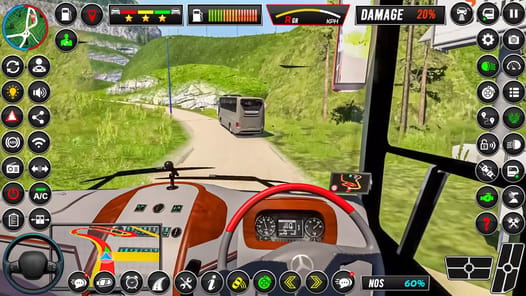 Offroad Bus Sim Driving Game APK screenshot 1