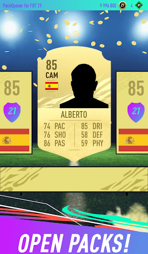 Pack Opener for FUT 21 APK screenshot 1 Pack Opener for FUT 21 APK screenshot 1
