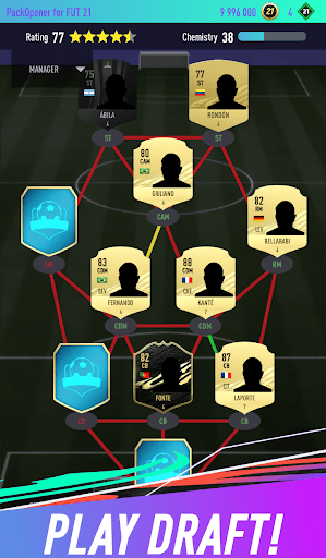 Pack Opener for FUT 21 APK screenshot 1 Pack Opener for FUT 21 APK screenshot 1