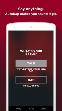 AutoRap by Smule APK screenshot 1