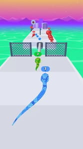 Snake Run Race・3D Running Game APK screenshot 1