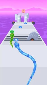 Snake Run Race・3D Running Game APK screenshot 1