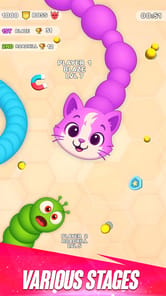 Worms .io Hungry Game APK screenshot 1 Worms .io Hungry Game APK screenshot 1