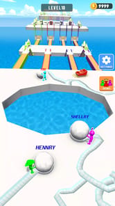 Snow Sprint: 3D Race Rush APK screenshot 1 Snow Sprint: 3D Race Rush APK screenshot 1