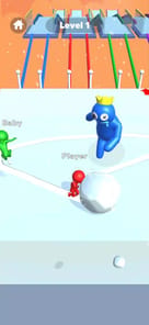 Snow Race 3D: Ice Bridge Run APK screenshot 1