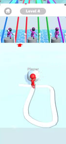 Snow Race 3D: Ice Bridge Run APK screenshot 1