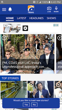 Geo News APK screenshot 1