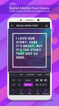 Social Media Post Maker - Social Post APK screenshot 1