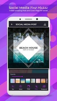 Social Media Post Maker - Social Post APK screenshot 1