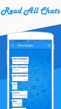 Unseen Messenger: No blue tick APK screenshot 1