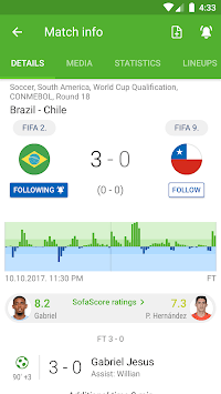SofaScore Live Score APK screenshot 1