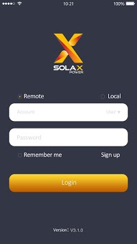 SolaxCloud APK screenshot 1 SolaxCloud APK screenshot 1