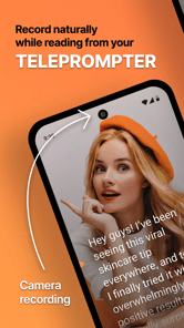 Teleprompter for Video APK screenshot 1