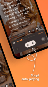 Teleprompter for Video APK screenshot 1