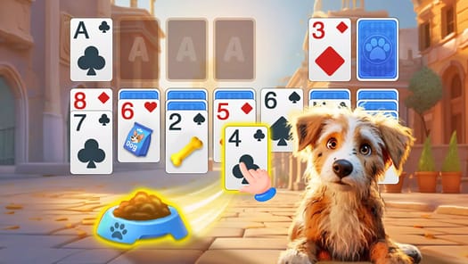 Solitaire Dog Rescue APK screenshot 1 Solitaire Dog Rescue APK screenshot 1