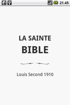 La Sainte Bible, Louis Segond APK screenshot 1