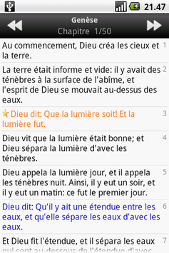 La Sainte Bible, Louis Segond APK screenshot 1