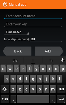 Sophos Authenticator APK screenshot 1