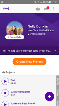Soundtrap - Make Music Online APK screenshot 1