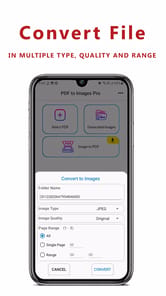 PDF to JPG Converter APK screenshot 1
