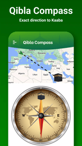 Qibla, Quran, Prayer Time Azan APK screenshot 1