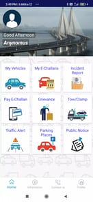 Mumbai Traffic Police App APK screenshot 1 Mumbai Traffic Police App APK screenshot 1