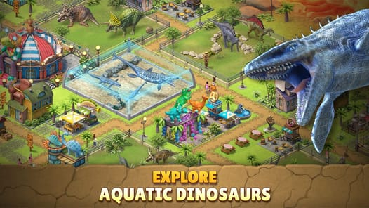Jurassic Dinosaur: Dino Game APK screenshot 1