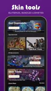 FFF FF SkinTool, Fix Lag:Emote APK screenshot 1