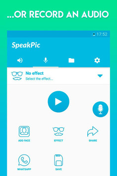 SpeakPic - Make your photos speak APK screenshot 1