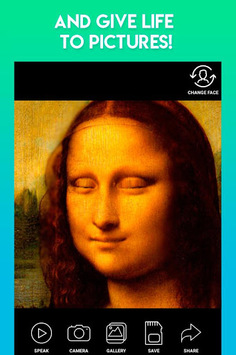 SpeakPic - Make your photos speak APK screenshot 1