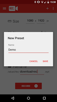 Rec. (Screen Recorder) APK screenshot 1