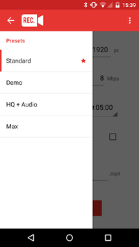 Rec. (Screen Recorder) APK screenshot 1