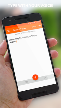 SpeechTexter - Speech to Text APK screenshot 1