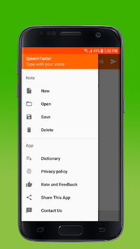 SpeechTexter - Speech to Text APK screenshot 1