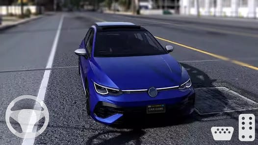 Golf GTI Car:Taxi Driver&Park APK screenshot 1