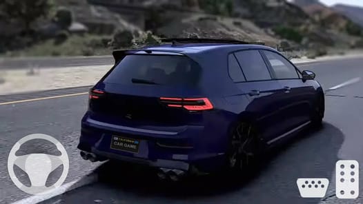 Golf GTI Car:Taxi Driver&Park APK screenshot 1