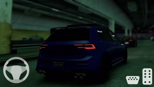 Golf GTI Car:Taxi Driver&Park APK screenshot 1