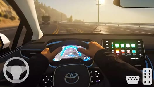 Japan Cars: Corolla Driver APK screenshot 1