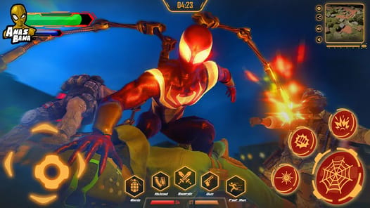 Iron Super Hero - Spider Games APK screenshot 1